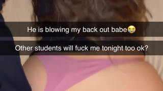 LEAKED college girls snapchat compilation of hardcore cheating!