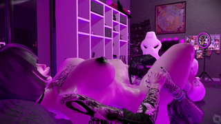 My Horny G0th GF Turned into a Vampire! [Futa X Female & Futa X Futa]