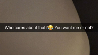 I fuck a Stranger after Fight with Bf at Party! POV Snapchat