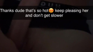 Blonde UCLA cheerleader cheats with bf on call