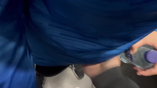 My gym partner and I found each other horny and ended up masturbating in the gym bathroom.