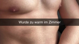 German Gym Girl cheats on Boyfriend on Snapchat