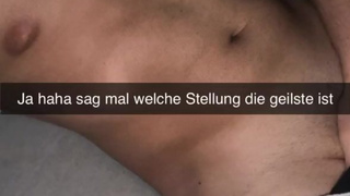German Cheerleader wants to fuck Classmate on Snapchat