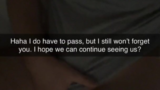 Teacher wants to cheat with Guy in Classroom Snapchat