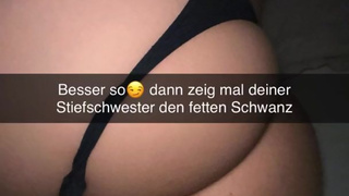 Stepsister wants to fuck Guy Snapchat German