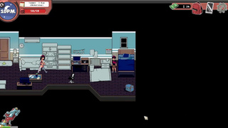 Spooky Milk Life [ Taboo hentai game PornPlay] Ep.23 femdom handjob at the gym