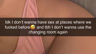 Snapping my ex after seeing him at the gym