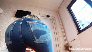 Wet Jeans & Leggings Fetish/ Piss in Pants/ Golden Shower- COMPILATION