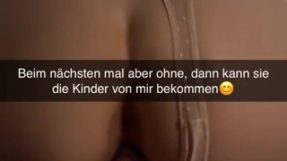 My German Girlfriend cheats on me Snapchat Cuckold