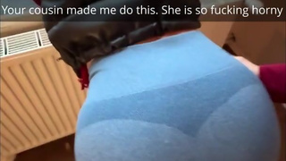 Best Friends Cousin makes me Fuck her Tight Pussy after we hit the Gym