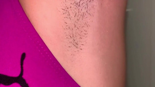 Sweaty Armpit after Workout! Stinky Armpit Fetish.