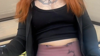 Sweaty body workshop JOI in gym from nerdy emo redhead