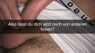 Girlfriend wants to cheat on vacation Snapchat Cuckold German
