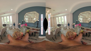 New girl Kenzie Anne wears sexy lingerie for fan before fucking him