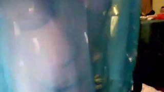 Obese Granny Strips on Webcam