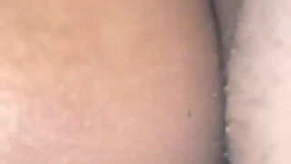 Creamy Hott wet pussy gets creampie while on the phone