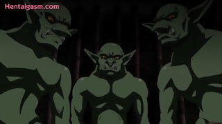 Goblin No Suana ALL EPISODES 1-4 FANTASY HENTAI GOBLIN