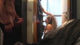 I CAUGHT my WIFE CHEATING on me in the BATHROOM and i just WATCH - AMATEUR CUCKOLD