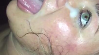 Husband Records Wife Giving RIMJOB (CUCKOLD)!!! FACIAL