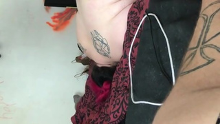 pounded deep like the bbc slut she is ends with anal