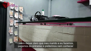 Gloryhole 5 - Filme 01 - Fã Julio comendo meu cuzinho e dando leitinho