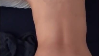 調教願望のある人妻を四つん這いにしてマ○コ快楽責め/寝取られ/NTR/個人撮影/put japanese girl doggystyle an teaseing pussy with finger