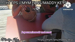 Those 2 french sluts offer a threesome to this stranger they met at Burger King - 100% real porn