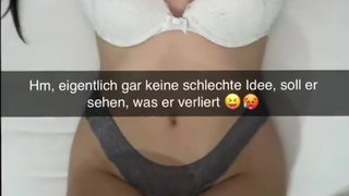 Teen cheats on her boyfriend with a classmate after school on Snapchat Sexting Cuckold