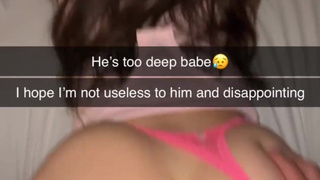 Sharing a hotel bed with my bf´s best friend on Snapchat