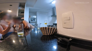 He put it in my ass and made my husband watch quietly