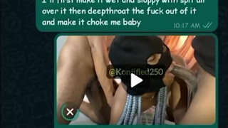 Sexting with my stepson's friend - he fucks me on all fours in my stepson's bed - THICK MILF