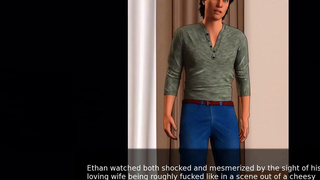 A Couple’s Duet of Love & Lust Cuckold Watches His Wife Getting Fucked Hard And Rough By Huge BBC