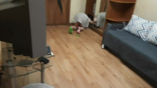 Married neighbor asked for help, but got fucked with squirt. Part 1