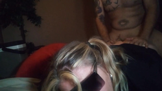 Cuckold husband while new neighbor takes my Ass