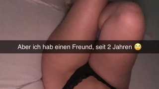 18 Year Old Slut Cheats On Her Boyfriend On Snapchat Cuckold Sexting