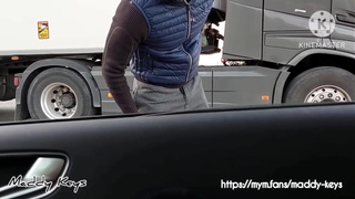 Free blowjob for truck drivers on the highway - french real amateur porn