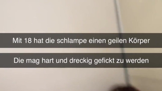 Junge Türkin wird auf Snapchat in öffentlicher Dusche hemmungslos gefickt