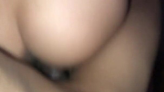 Hot big ass slut seduces her friend and makes him cum on her