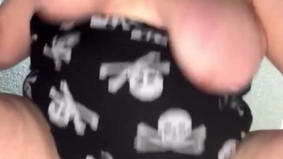 BBW Goth gets a huge creampie