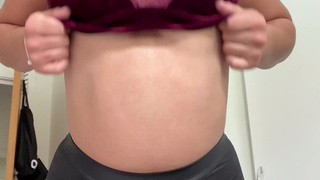 Hottie Wife Titty Surprise After Workout