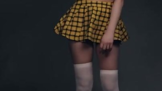 Schoolgirl Tessa Dances For You!