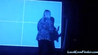 Blonde MILF's Solo Show