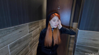 Peruvian Teen Thief Caught and Fucked wildly in anal in Hotel Toilet by 2 Strangers !!!