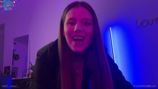 Rich milf fed a burger and had sex with a stupid student from London