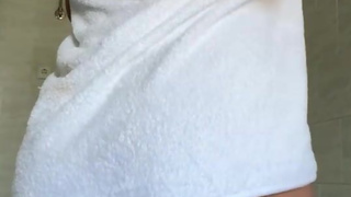 Bathroom Surprise with Big Round Ass