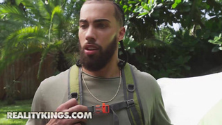 Besties Roxie Sinner & Amy Quinn Enjoy Their Camping Trip With A Steamy Threesome