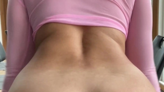 Hotwife Strips and Slaps Her Ass