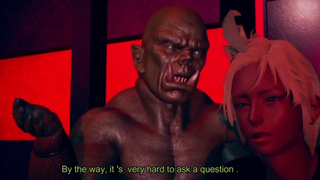 Female knight lose to monster ork - episode.14 "Fixed"