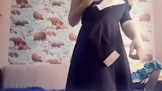 Sweetie Fox's First Video - 18 y.o. Striptease