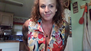 He CUMS to Cleavage - POV - Domme Humiliates Goon for FemDom Clip Addiction